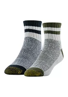 Retro Lounge Quarter Socks