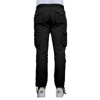 Men's Cotton Cargo Belted Utility Pants