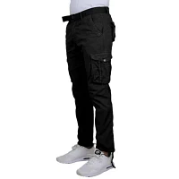 Men's Cotton Cargo Belted Utility Pants