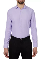 Slim Fit Solid Dress Shirt