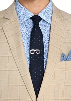 Glasses Tie Bar