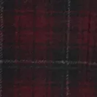 Men's Slim Fit Red Windowpane Evening Jacket