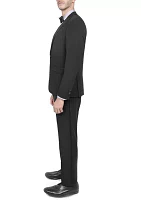 Men's Slim Fit Black Peak Lapel Tuxedo Jacket