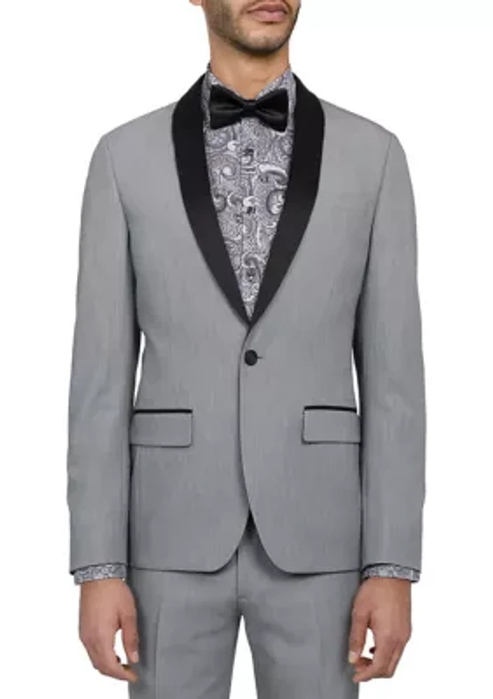 Men's Slim Fit Gray Tuxedo Jacket