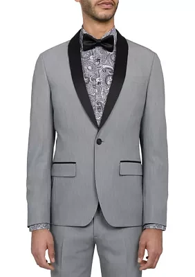 Men's Slim Fit Gray Tuxedo Jacket