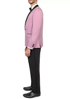 Men's Slim Fit Mauve Pink Occasion Tuxedo Jacket