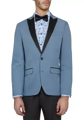 Men's Slim Fit Light Blue Occasion Tuxedo Jacket