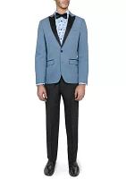 Men's Slim Fit Light Blue Occasion Tuxedo Jacket