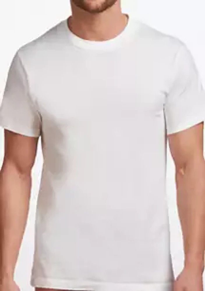 Stanfield's Men's Premium 100% Cotton Crew Neck T-Shirt- 2 Pack