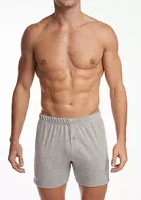 Stanfield's Men's Premium 100% Cotton Knit Boxers - 2 Pack