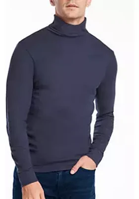 Stanfield's Men's Rib Cotton Blend Turtleneck Shirt