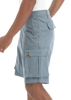 11" Twill Cargo Shorts