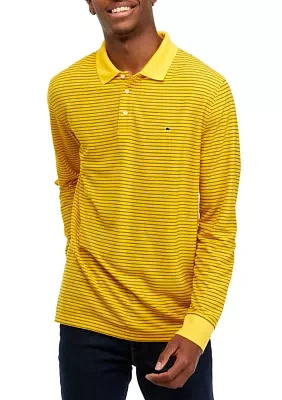 Long Sleeve Piqué Polo Shirt