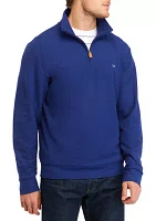 Oxford Piqué 1/4 Zip Pullover