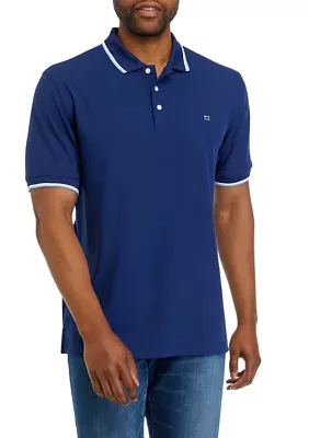 Performance Tip Pique Polo Shirt