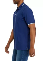 Performance Tip Pique Polo Shirt