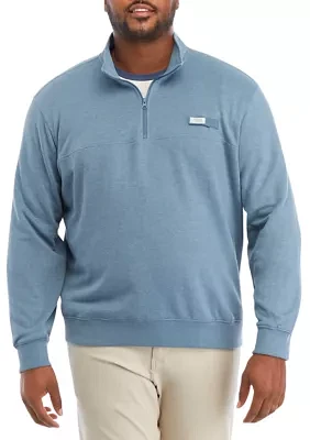 Big & Tall 1/4 Zip Sweatshirt