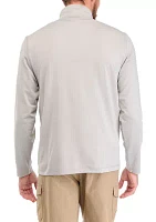 Long Sleeve Pocket 1/4 Zip Shirt