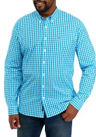 Big & Tall Long Sleeve Poplin Shirt