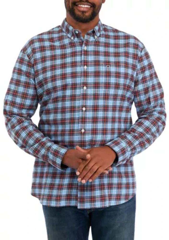 Big & Tall Long Sleeve Twill Shirt