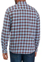 Big & Tall Long Sleeve Twill Shirt