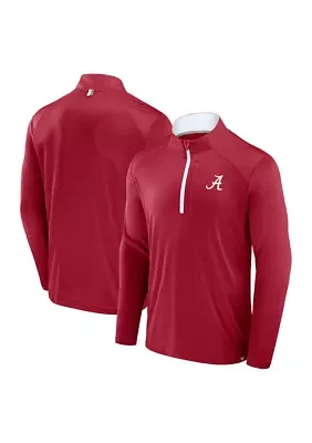 NCAA Alabama Crimson Tide Defender Long Sleeve 1/4 Zip Sweatshirt