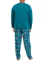 Big & Tall Holiday Lights Joggers