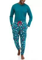 Men's Holiday Lights Joggers