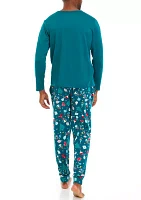 Men's Holiday Lights Joggers