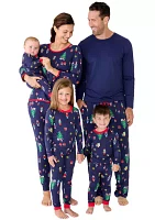 Men's Nutcracker Solid Long Sleeve Pajama Top