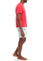 Men's Holiday Shopping Pajama Shorts