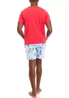 Men's Holiday Shopping Pajama Shorts