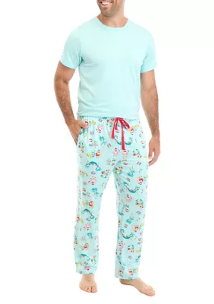 Men's Beachy Christmas Pajama Pants