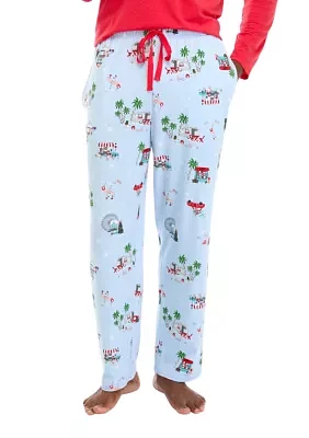 Men's Holiday Shopping Pajama Pants