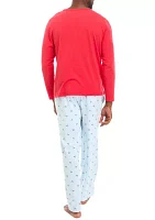 Men's Jolly Stripe Pajama Pants