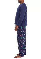 Big & Tall Nutcracker Pajama Pants