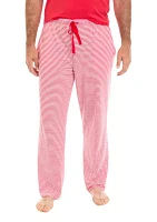 Men's Red Stripe Pajama Pants