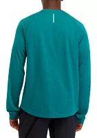 Long Sleeve Textured T-Shirt