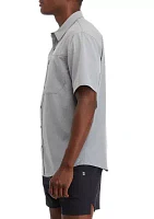 Short Sleeve Hybrid Shirt