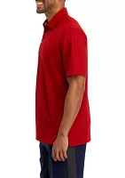 Short Sleeve Mesh Polo Shirt