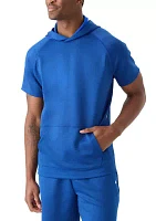 Armored Mesh Short Sleeve Hoodie