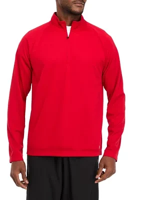 Honeycomb Quarter Zip Pullover