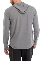 Textured Raglan Hoodie