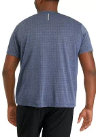 Big & Tall Short Sleeve Jacquard T-Shirt