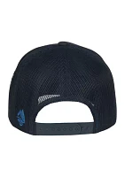 Camo Fly Fish Logo Snapback Hat