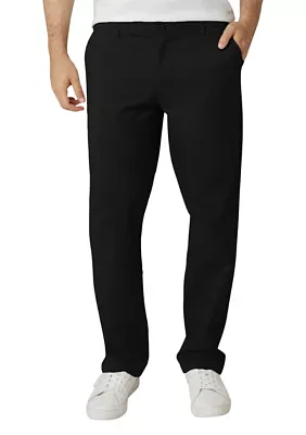 Flex Waist Straight Fit Chino Pants