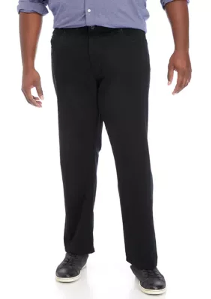 Big & Tall Flex 5 Pocket Stretch Twill Pants