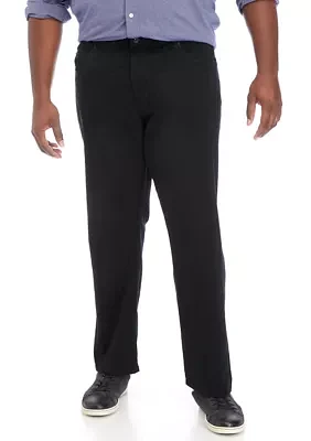 Big & Tall Flex 5 Pocket Stretch Twill Pants