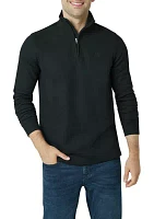 Westport Flatback Rib 1/4 Zip Pullover