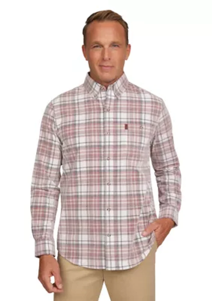 Plaid Corduroy Shirt